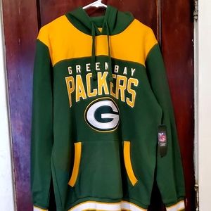 NFL Green Bay Packers Hoodie, NWT, Size M